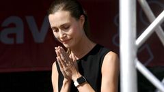La primera ministra de Finlandia, Sanna Marin.  