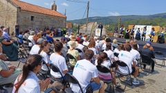 Un momento da celebraci�n do D�a Nacional de Galicia en Poio