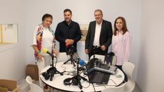 El delegado de la Xunta de Galicia en Ourense, Manuel Pardo, visit� las obras que se est�n ejecutando en el CEIP O Couto