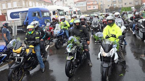 PROCESION DE  VEHICULOS EN HONOR A SAN CRISTOBAL