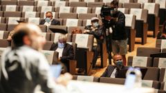 Pleno extraordinario de Ourense en el que J�come se someti� a una cuesti�n de confianza para sacar adelante una modificaci�n presupuestaria