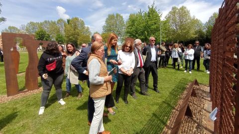 Homenaje victimas de campo de concentracin de Miranda de Ebro (Burgos)