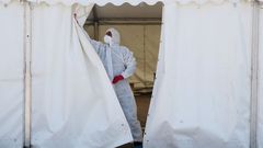 Morgue provisional en Birmingham