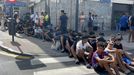 Inmigrantes menores de edad en Ceuta.