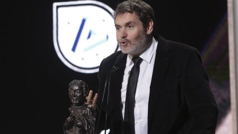 Jorge Coira recibiu catro premios nos Mestre Mateo 2023.