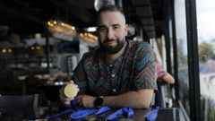 David Arcay, con varias de las medallas obtenidas durante su carrera.