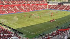 Plano del estadio de Son Moix en Palma de Mallorca