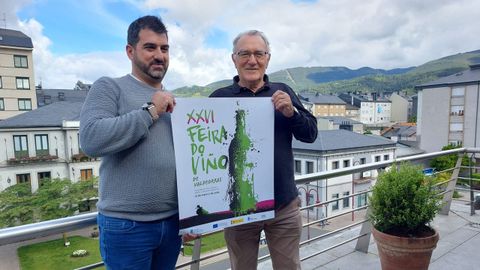 El presidente del consejo regulador de la D.O. Valdeorras y el alcalde de O Barco presentaron el programa