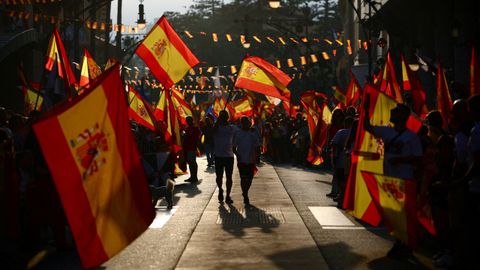 Concentraci�n en Ceuta por la crisis migratoria