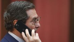 El presidente de la CEOE, Antonio Garamendi 