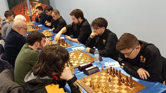 Imagen de archivo de una formaci�n del�Xadrez Ourense