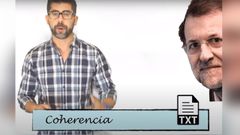 Rajoy, utilizado como ejemplo de incoherencia en un programa educativo de RTVE