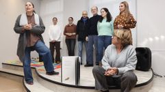 Sesin en las Escolas Agra de Caldas de Carballo, das atrs