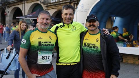 Carrera solidaria de la Guardia Civil en Ourense.