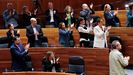 El parlamento asturiano ha dado este mi�rcoles luz verde a la Ley LGTBI+, una normativa que empez� a impulsarse la legislatura pasada, hace siete a�os, y que finalmente ha sido aprobada con el respaldo de los grupos de la izquierda, Partido Popular y Foro, y la �nica oposici�n de los cuatro diputados de Vox