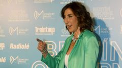 Paz Padilla en un concierto de Bert�n Osborne en mayo