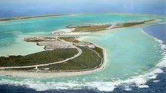 Isla Wake, una de las siete islas y atolones situados en el Pacifico Sur, que formar�an parte de la reserva marina