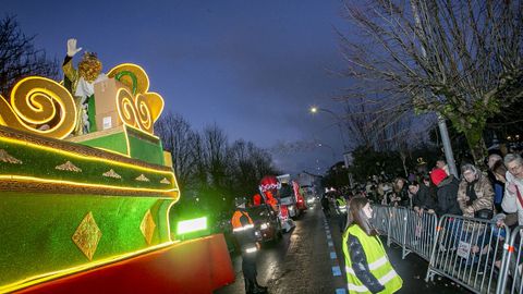 Cabalgata del D�a de Reyes en Noia.