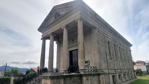 La iglesia de la Soledad en Vigo.