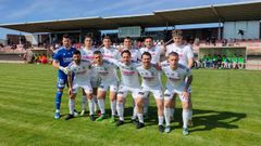 Los chicos de Iv�n Carril se desplazaron hasta el campo del Castro para disputar el partido de vuelta.