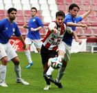 Rub�n Pe�a es el goleador del SD Logro��s esta liga. 