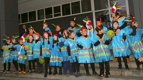 Fiestas de carnavales en los colegios de Barbanza