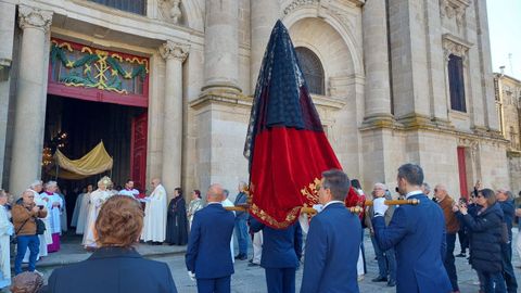 La procesi�n del Santo Encontro, en Lugo
