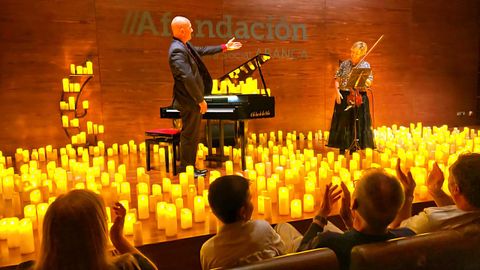 Concierto para piano y viol�n a la luz de las velas, en su pasada edici�n.