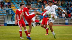 Imagen de archivo del partido entre el Noia y el O Pino.