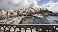 Vista del puerto de Malpica