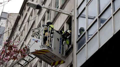 Imagen de archivo de una intervencin de los bomberos