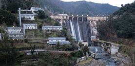 El embalse de Os Peares, en la cuenca del Mi�o, est� en estos momentos al 97% de su capacidad total. 