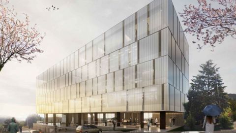 Imagen del proyecto del nuevo edificio