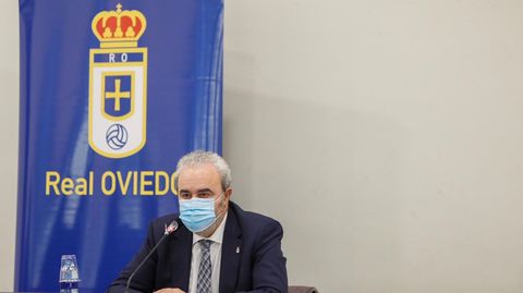 Manuel Paredes, vicepresidente del Real Oviedo