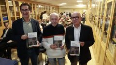 Antonio Leira, Cristóbal Ramírez y Xosé Regueira presentaron «A Depuptación da Coruña e o rexurdir do Camiño Inglés (2015-2025)»