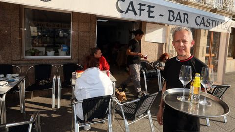 Cristino Marte es muy conocido y apreciado tras 18 años trabajando en la hostelería