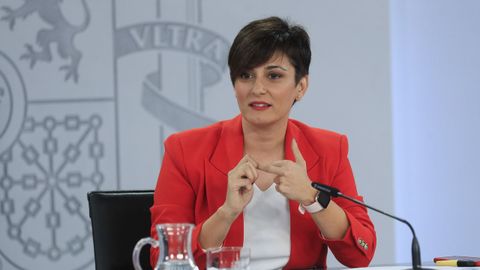 Isabel Rodrguez (PSOE), ministra de Vivienda