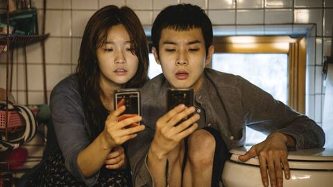 Fotograma de la película Parásitos, del coreano Bong Joon-ho, ganadora de las estatuillas a mejor película y dirección en los Oscar del 2020