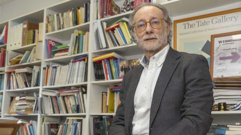 Jos� Manuel Sabucedo, psic�logo social nombrado este a�o miembro de la Academia de Psicolog�a de Espa�a.