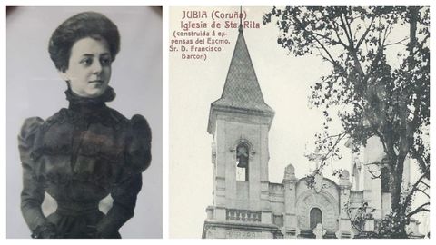 Rita Barcón y la iglesia de Santa Rita a la que dio nombre
