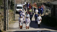 Os troteiros de Bande, pobo a pobo