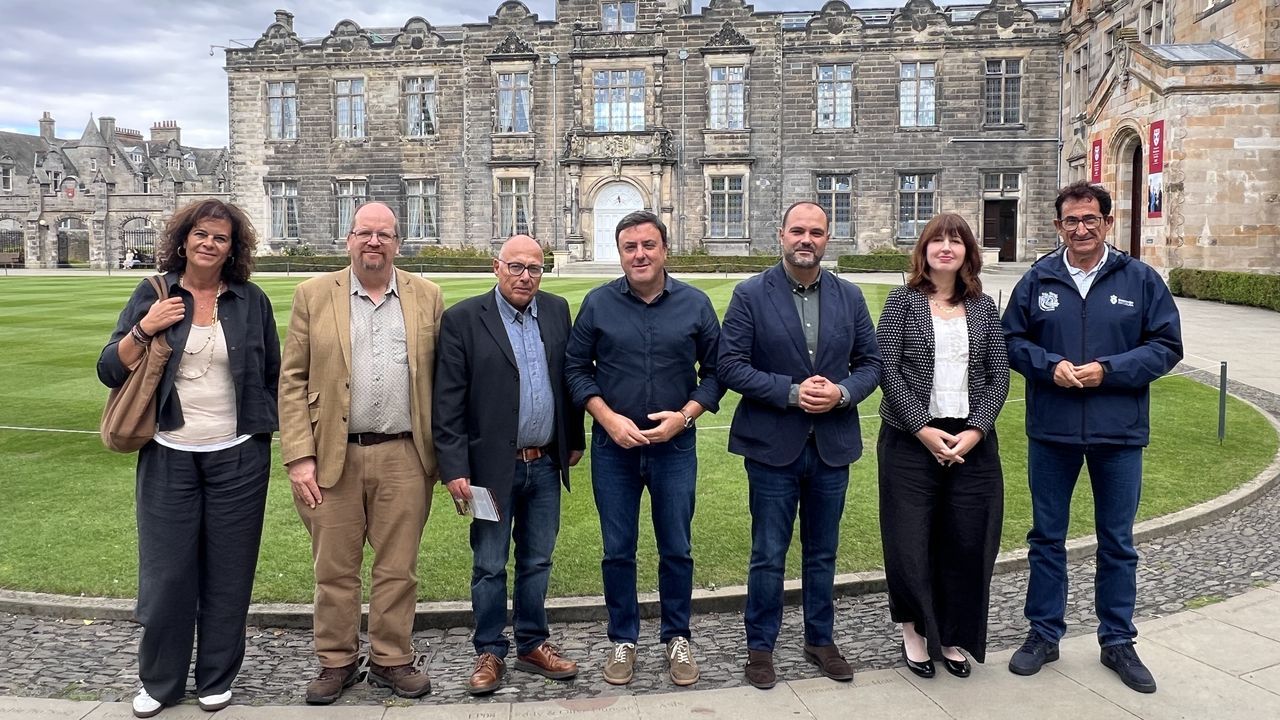 La Diputación de A Coruña extiende a Escocia la promoción del Camino Inglés
