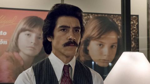 El actor �scar Jaenada en una imagen promocional de la serie de Netflix sobre Luis Miguel