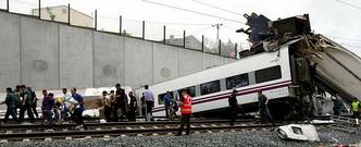 Imagen del accidente del Alvia en la curva de A Grandeira, en Angrois, el pasado 24 de julio.