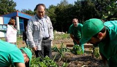 Lal�n hab�a desarrollado un huerto ecol�gico en Lal�n 2000 el pasado a�o, dentro del taller de empleo.