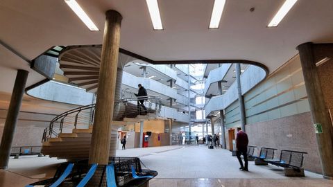 Imagen de archivo de los juzgados de la praza de Monforte de A Coru�a.