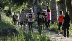 Ciclistas y peatones pod�an hasta ahora compartir espacio en los paseos fluviales