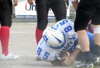 El equipo de los Sharks compite en la Primera Divisi�n del f�tbol americano de Italia.