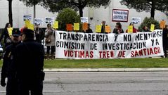 Protesta contra la candidatura de Blanco