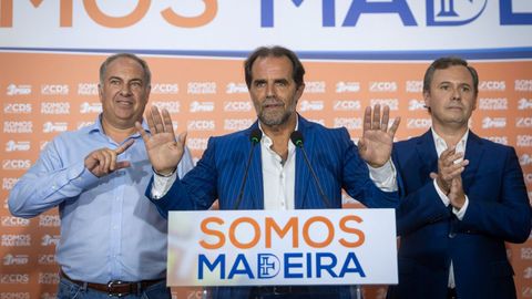 Integrantes de la coalici�n Somos Madeira
